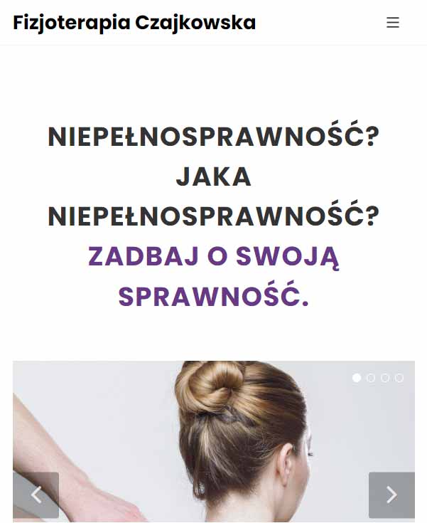 Bartosz Miłek portfolio fizjoterapia Czajkowska