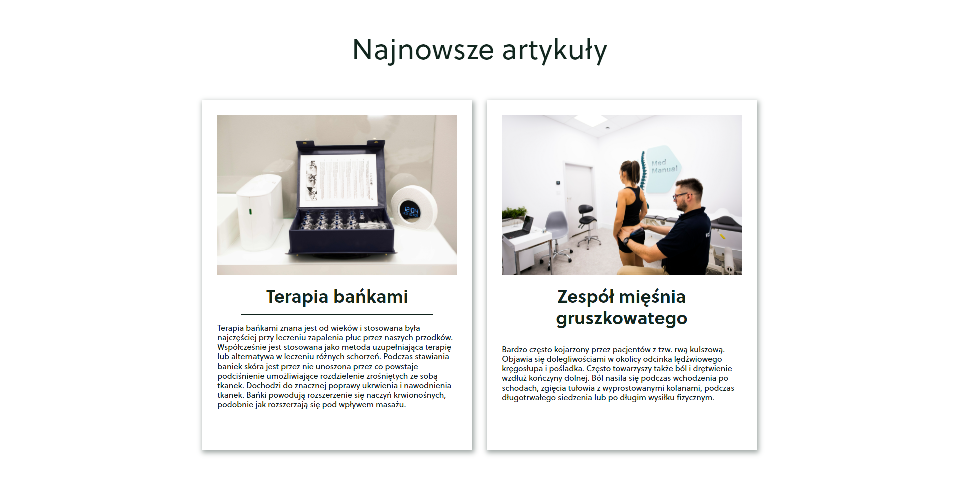 Bartosz Miłek portfolio Medmanual