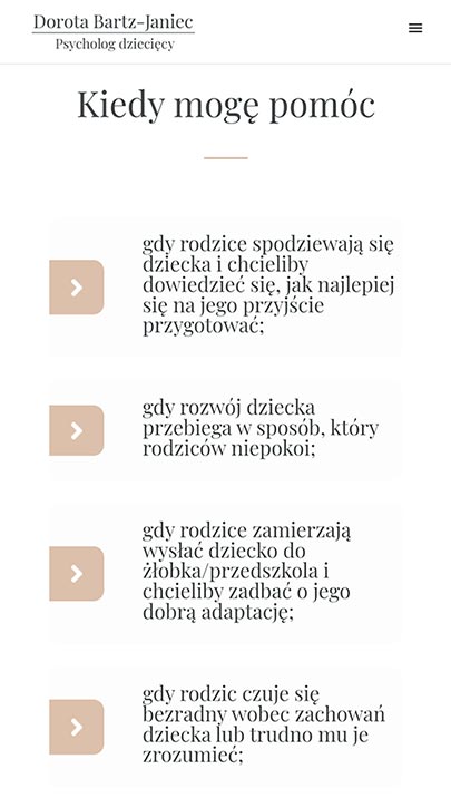psycholog dziecięcy