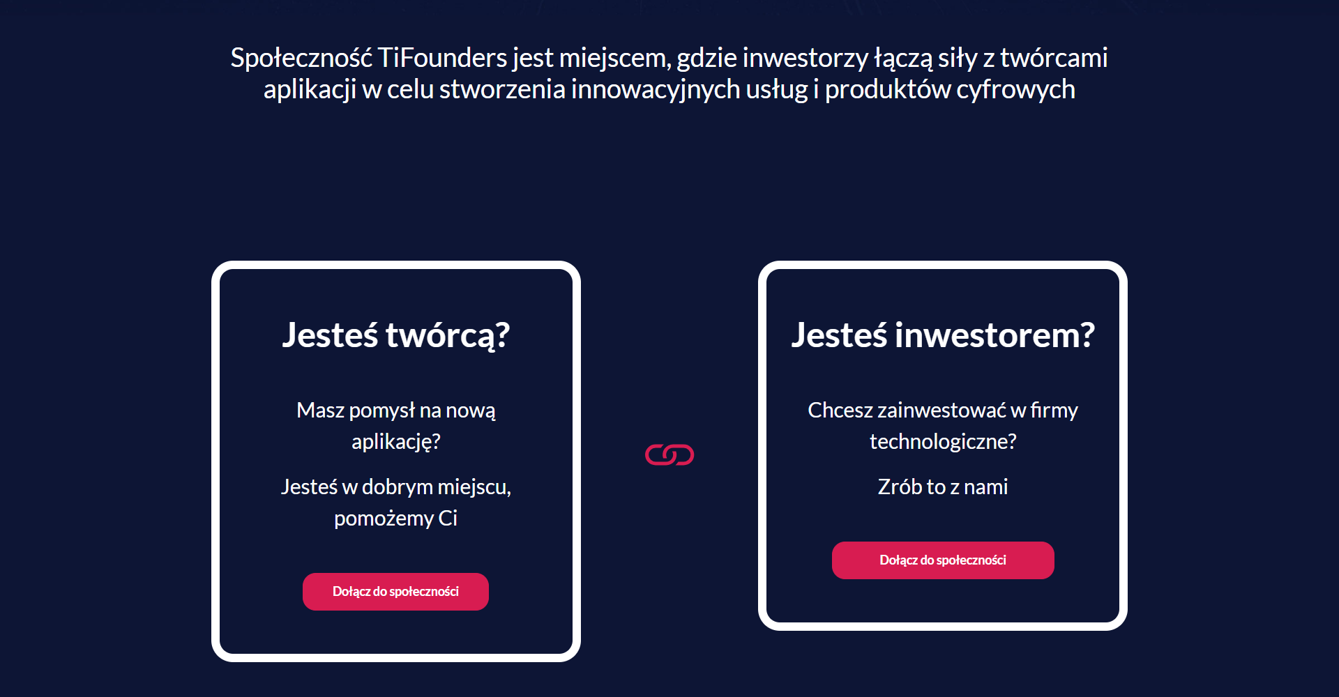 Bartosz Miłek portfolio TiFounders